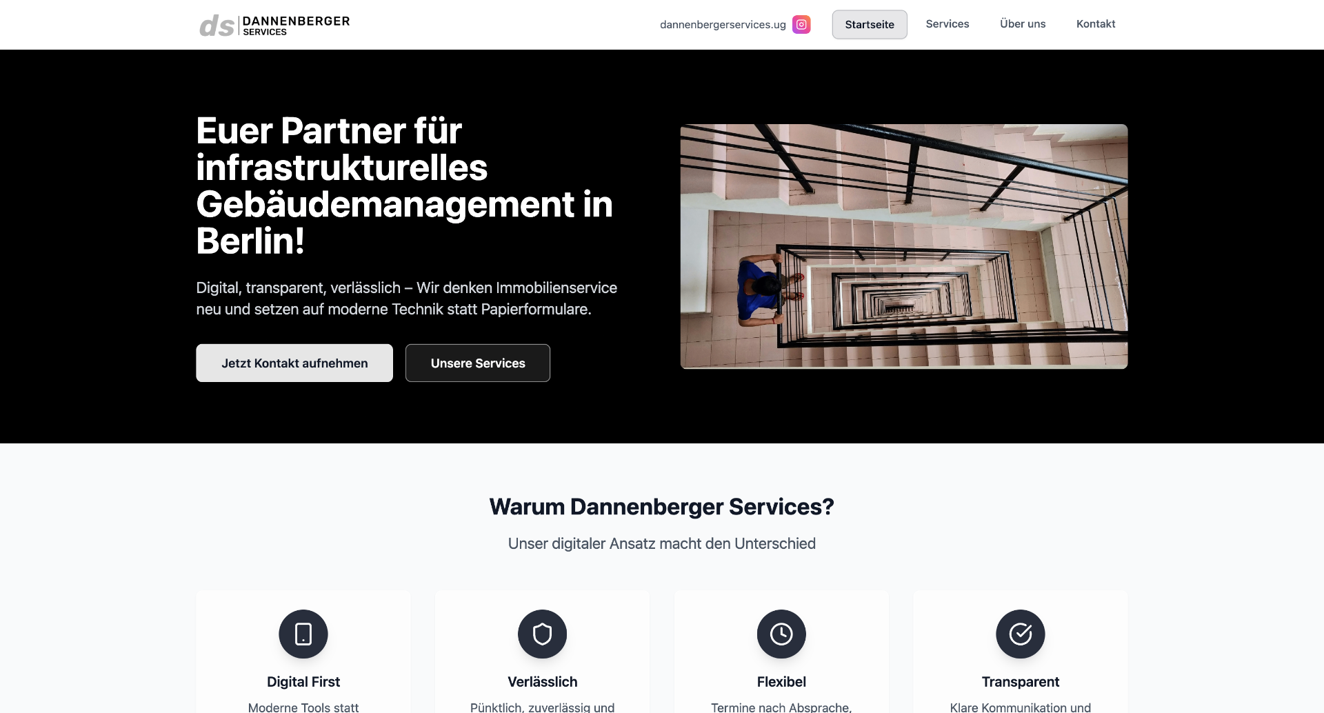 Vorschau der Website Dannenberger Services